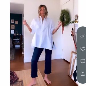 Signature Poplin Oversized Shirt